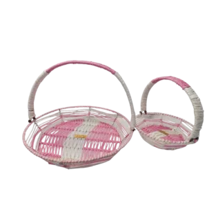 Dual tone Multipurpose paper rope basket set