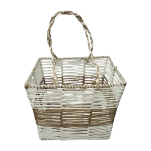 Handmade Paper Rope Storage Basket
