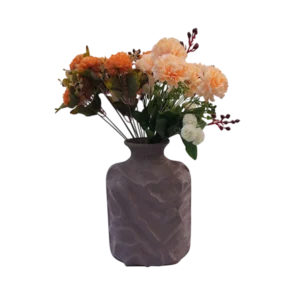 Minimalist creative aluminium flower vase