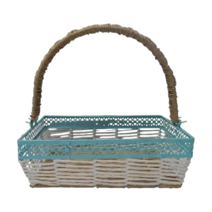 Rectangular Jute Dry Fruits Gift Basket