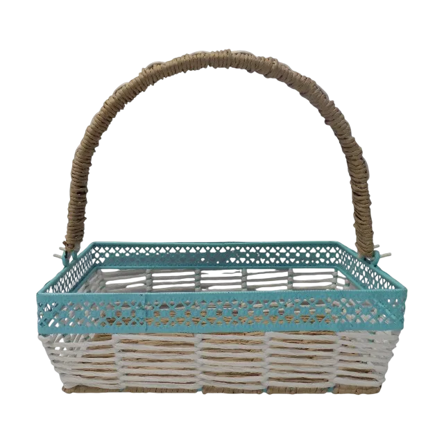 Rectangular Jute Dry Fruits Gift Basket