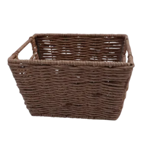 Rectangular Paper Rope Storage Baskets