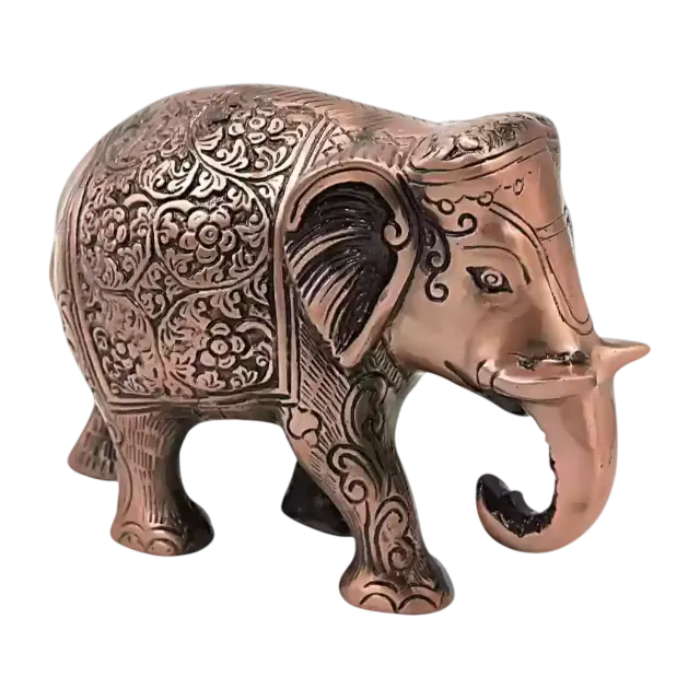 beautiful design aluminium elephant figurine