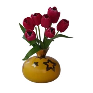 classsic aluminium flower vase