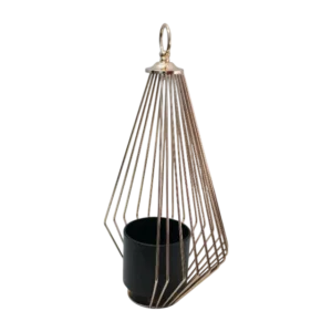 decorative metal candle holder